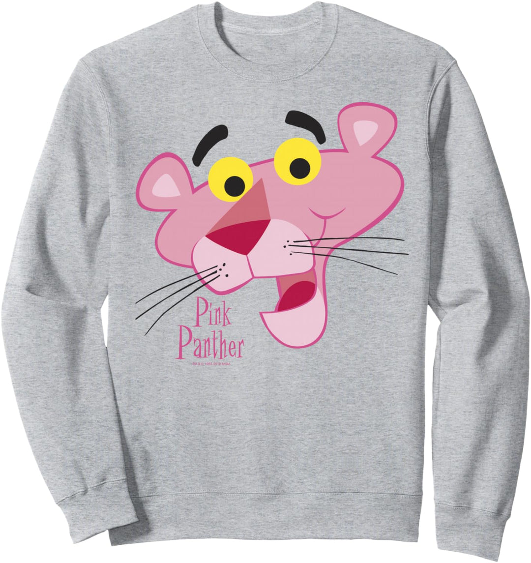 Pink Panther Face Portrait Sweatshirt
