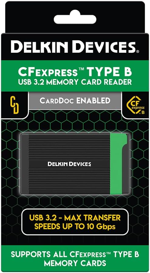 Delkin USB-Speicherkartenleser CFExpress Typ B (DDREADER-54)