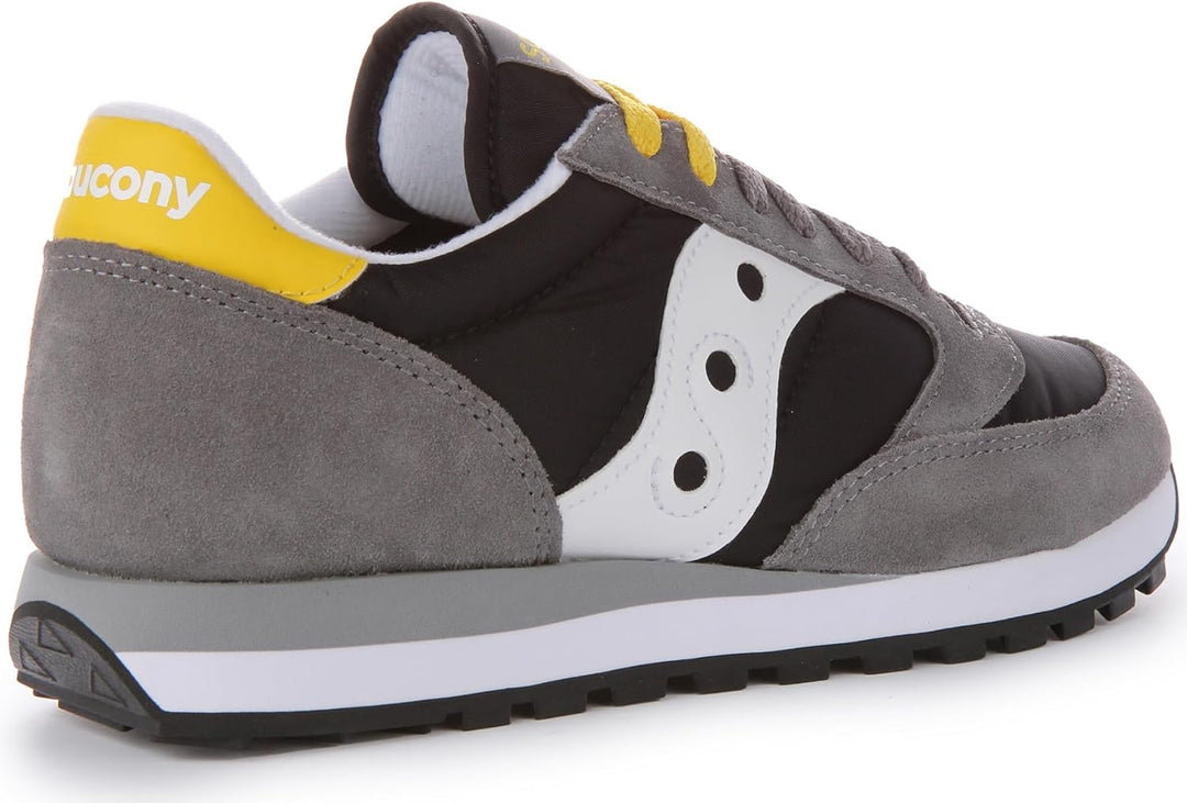 SAUCONY Herren Jazz Original Sneaker 46.5 EU Grauschwarz, 46.5 EU Grauschwarz
