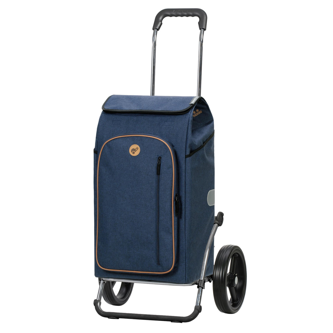 Andersen Einkaufstrolley - klappbar - 61 Liter - mit Kühlfach - belastbar 60 kg - Stahlgestell - Tro