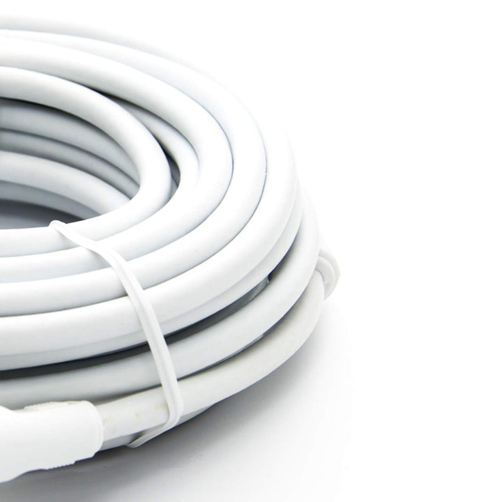 Premium X 30m Antennenkabel TV Anschlusskabel HDTV Full HD, 4K Koaxial-Kabel - Vollmetall-Stecker au
