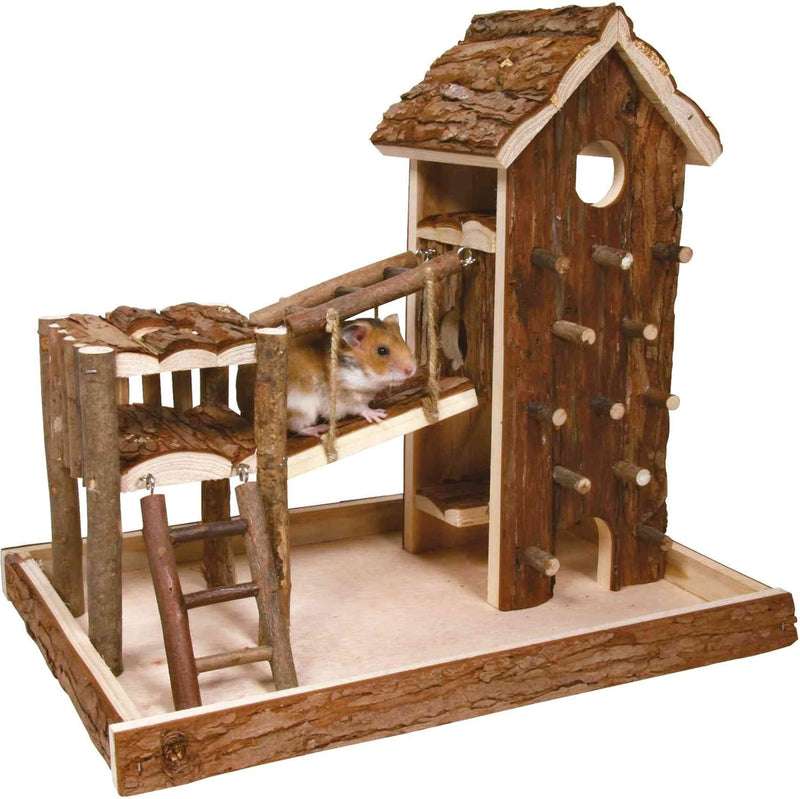 Trixie 61642 Natural Living Spielplatz Birger, 36 × 33 × 26 cm