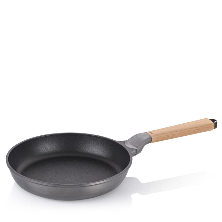 kela Bratpfanne Vitana, Ø 28 cm, Aluguss, grau, recycelbar, Allherdboden, antihaftbeschichtet, hitze