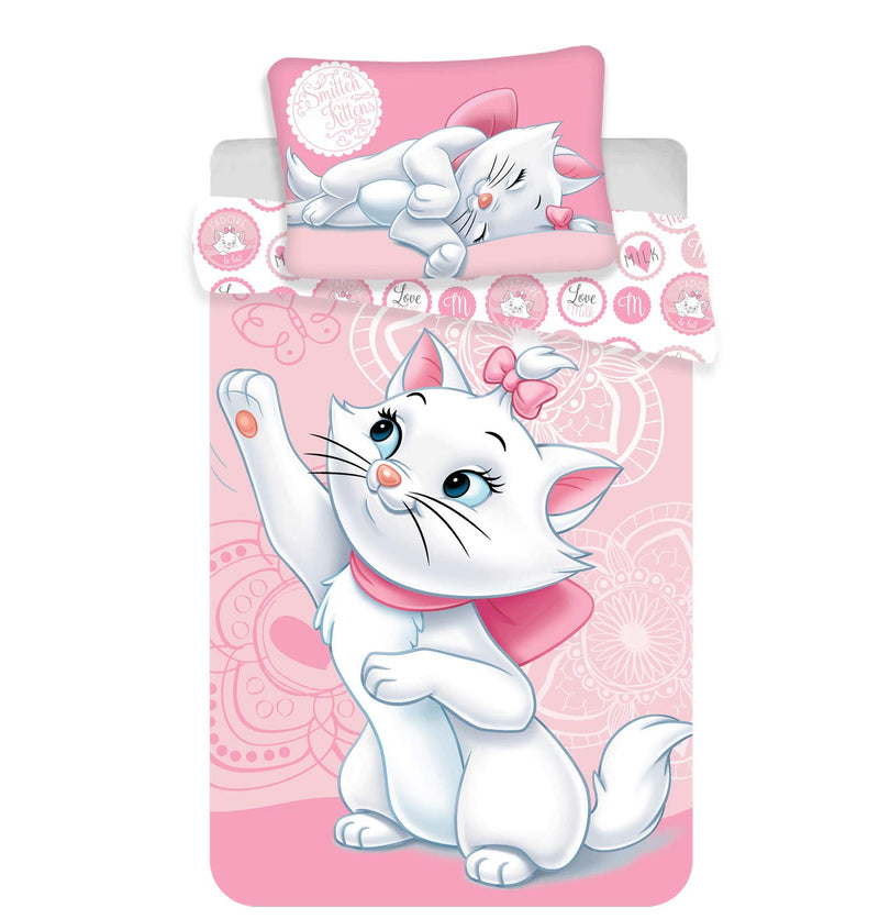 Marie Aristocats Bettwäsche-Set 100x135 + 40x60cm Baby