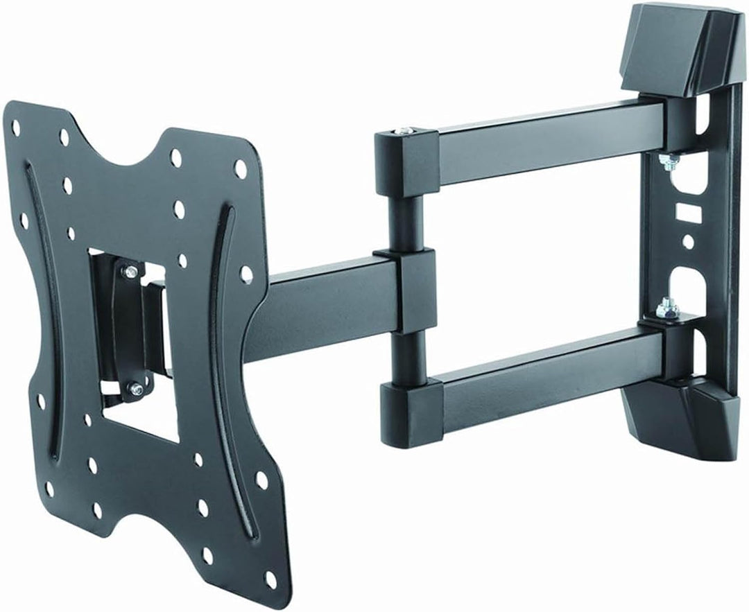Gembird Full-Motion TV-Wandhalterung – Für 23–42 Zoll Fernseher, Schwarz, VESA-kompatibel, Ausziehba