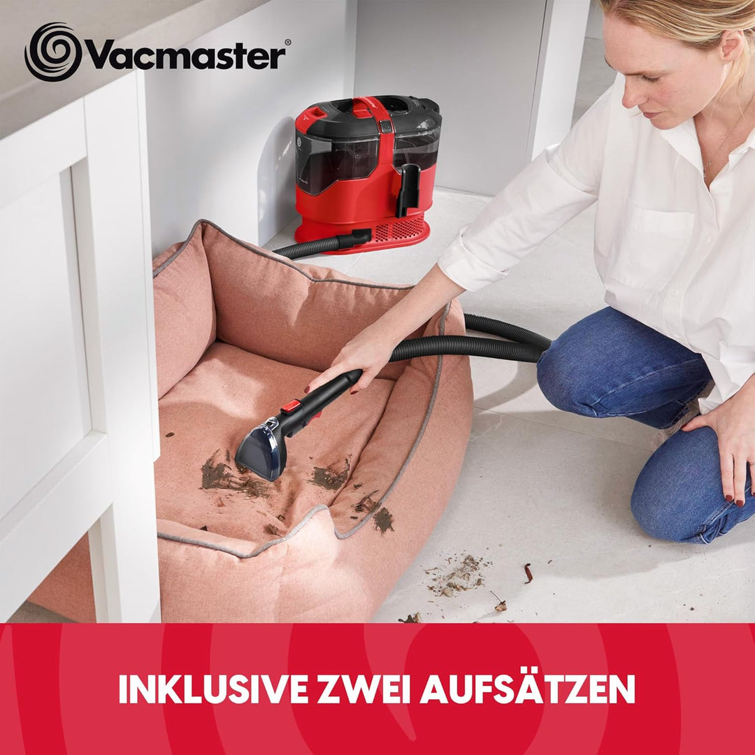 Vacmaster STMEUA01 Waschsauger Teppichreiniger Fleckenreiniger für Teppiche, Vorleger, Polster, Trep