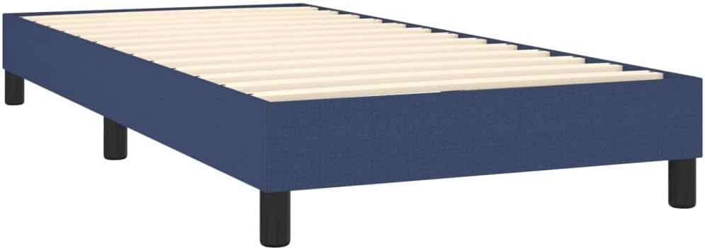 vidaXL Boxspringbett, Bettgestell mit Lattenrost, Bett Polsterbett mit Stützbeinen, Einzelbett Schla