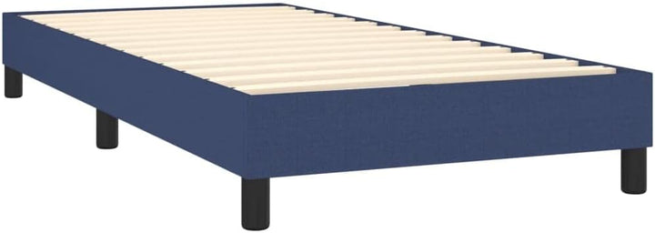 vidaXL Boxspringbett, Bettgestell mit Lattenrost, Bett Polsterbett mit Stützbeinen, Einzelbett Schla