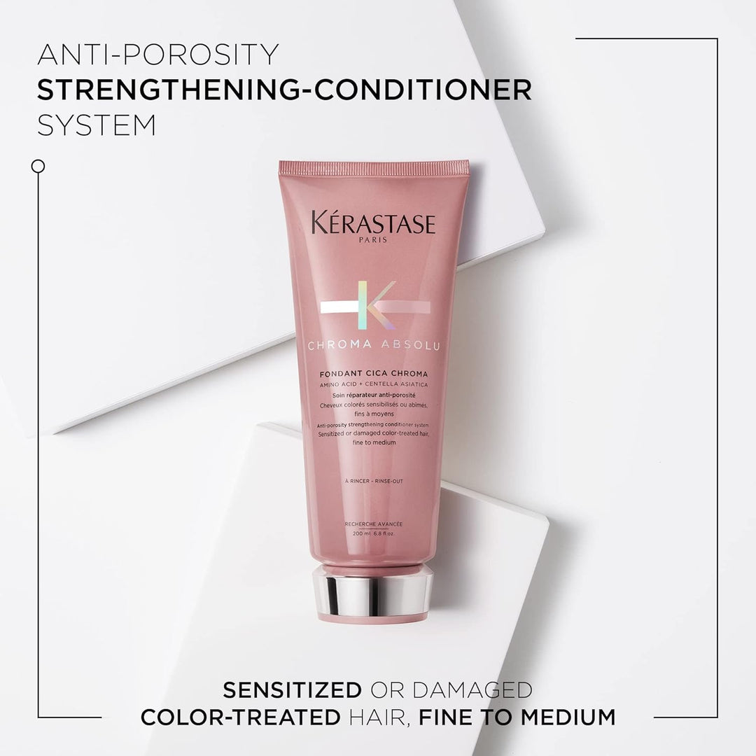 Kérastase | Haarmaske für strapaziertes und coloriertes Haar, Gegen Haarbruch und Porosität, Masque