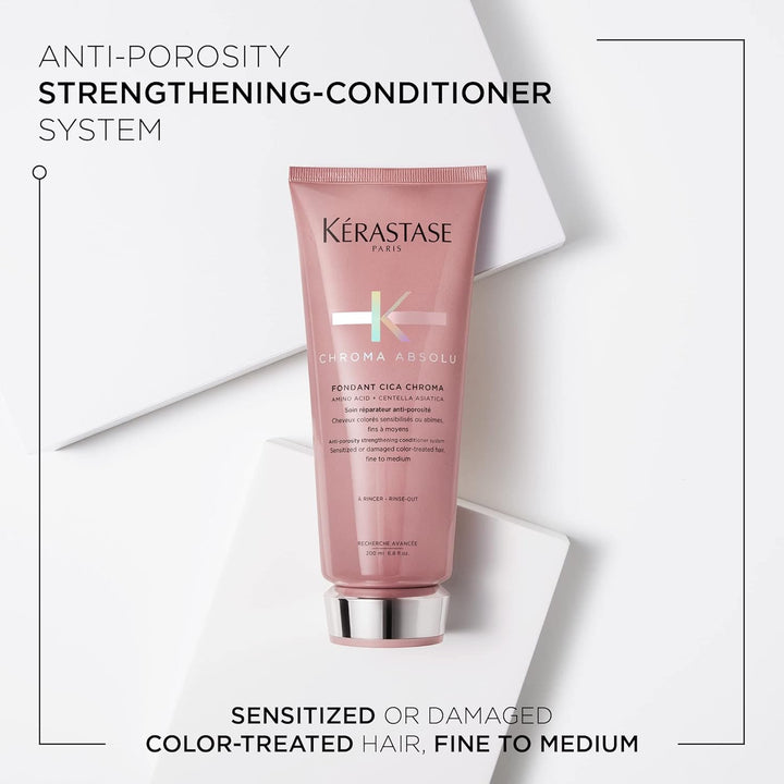 Kérastase | Haarmaske für strapaziertes und coloriertes Haar, Gegen Haarbruch und Porosität, Masque