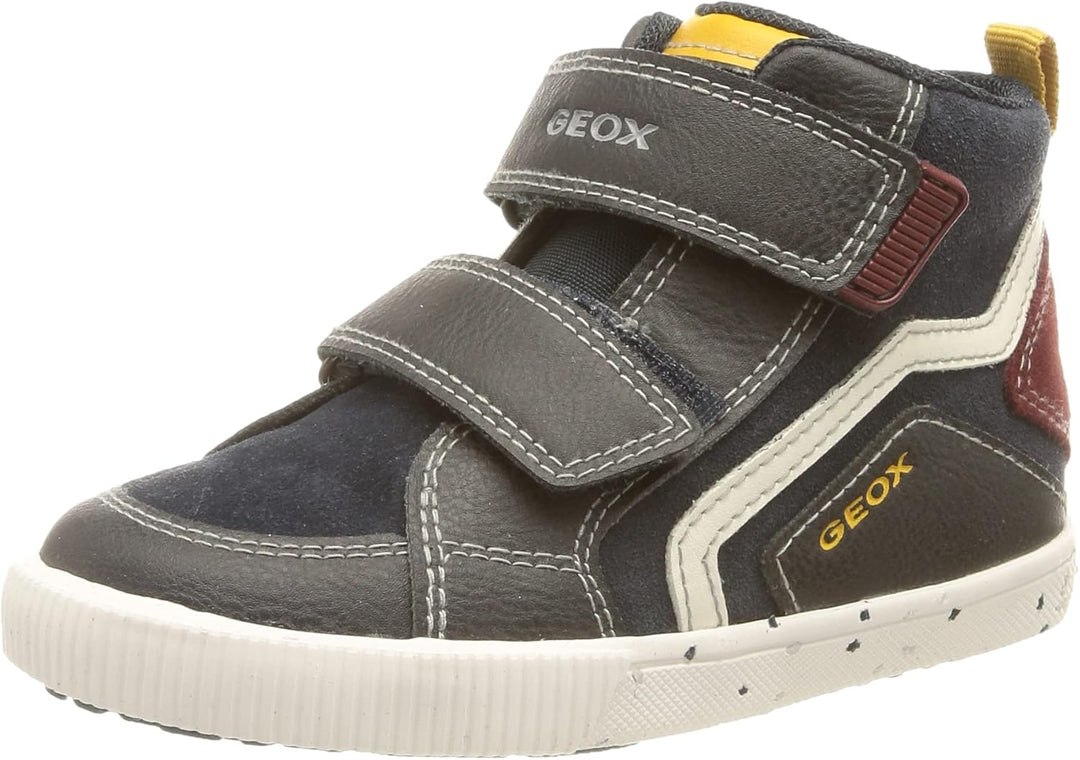 Geox Baby-Jungen B Kilwi Boy C' Sneaker 23 EU Navy Bordeaux, 23 EU Navy Bordeaux