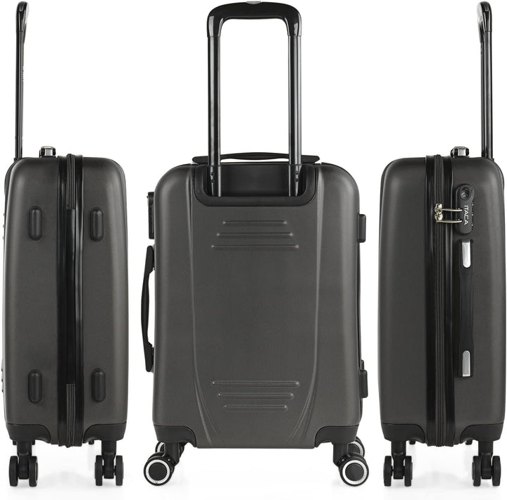 ITACA - Trolley Handgepäck Cabin Trolley Koffer Reisekoffer Hartschalenkoffer mit Zahlenschloss - Ka