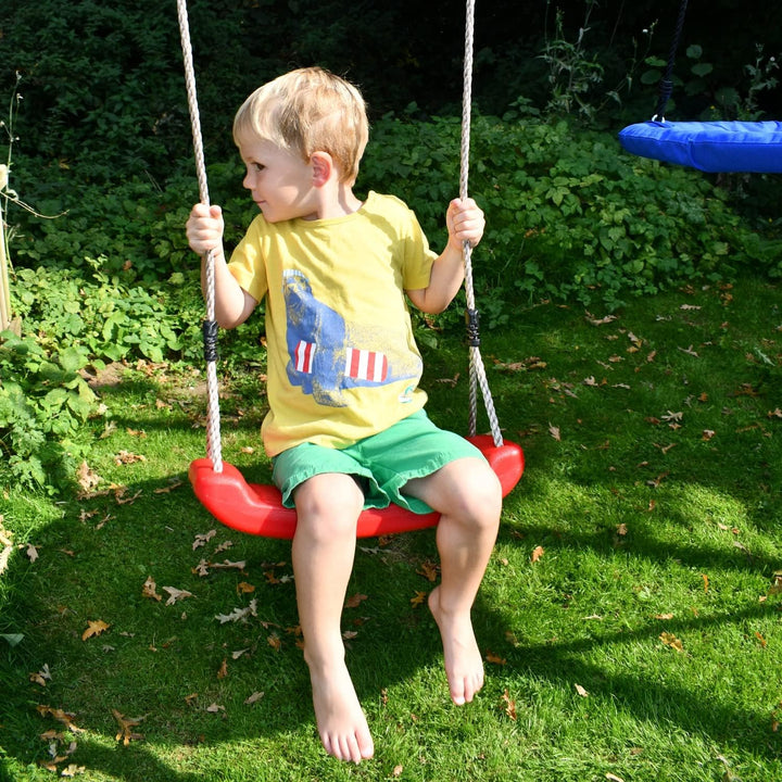 Garden Games Schaukel aus Kunststoff, erste Wahl für Kinder (rot)