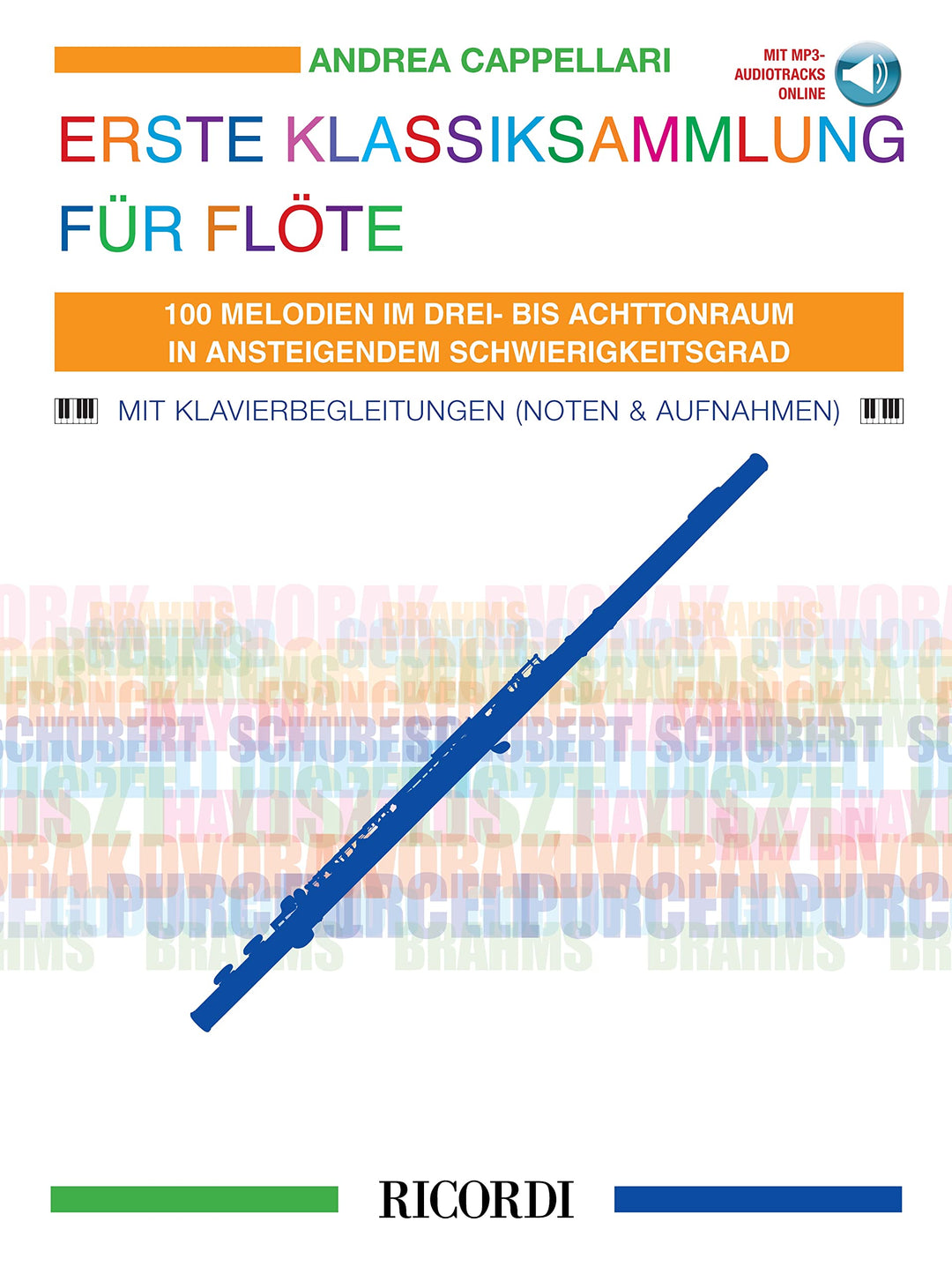 Erste Klassiksammlung für Flöte-Flöte und Klavier-BOOK+PART+A-ONLINE