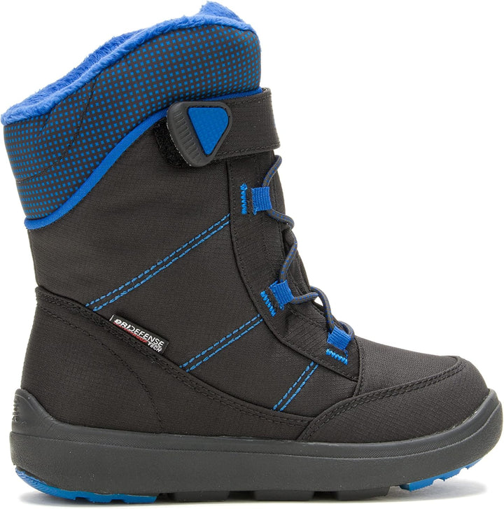 Kamik Unisex Kinder Stance2 Schneestiefel, Black Blue Bab