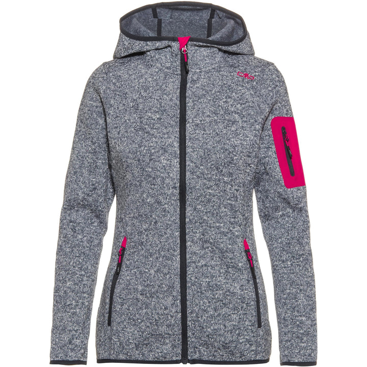 CMP Damen Hoodie Rain Jacke Regenjacke Hardshelljacke XXS Titan-Weiss-Fuchsia, XXS Titan-Wei&amp;