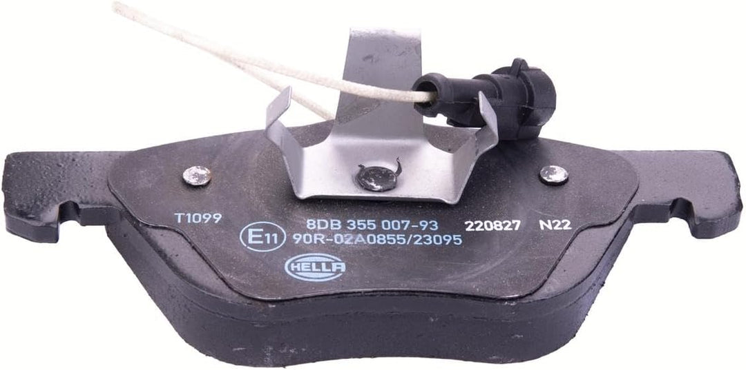 HELLA PAGID 8DB 355 007-931 Bremsbelagsatz - T1099 - Dicke/Stärke: 19mm - Bremssystem: Teves - mit i