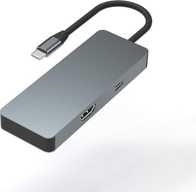 Xlayer USB C Hub MULTIPORT Adapter HDMI SD 4K Docking Station 3.0 Kabel kompatibel für MacBook Pro/A