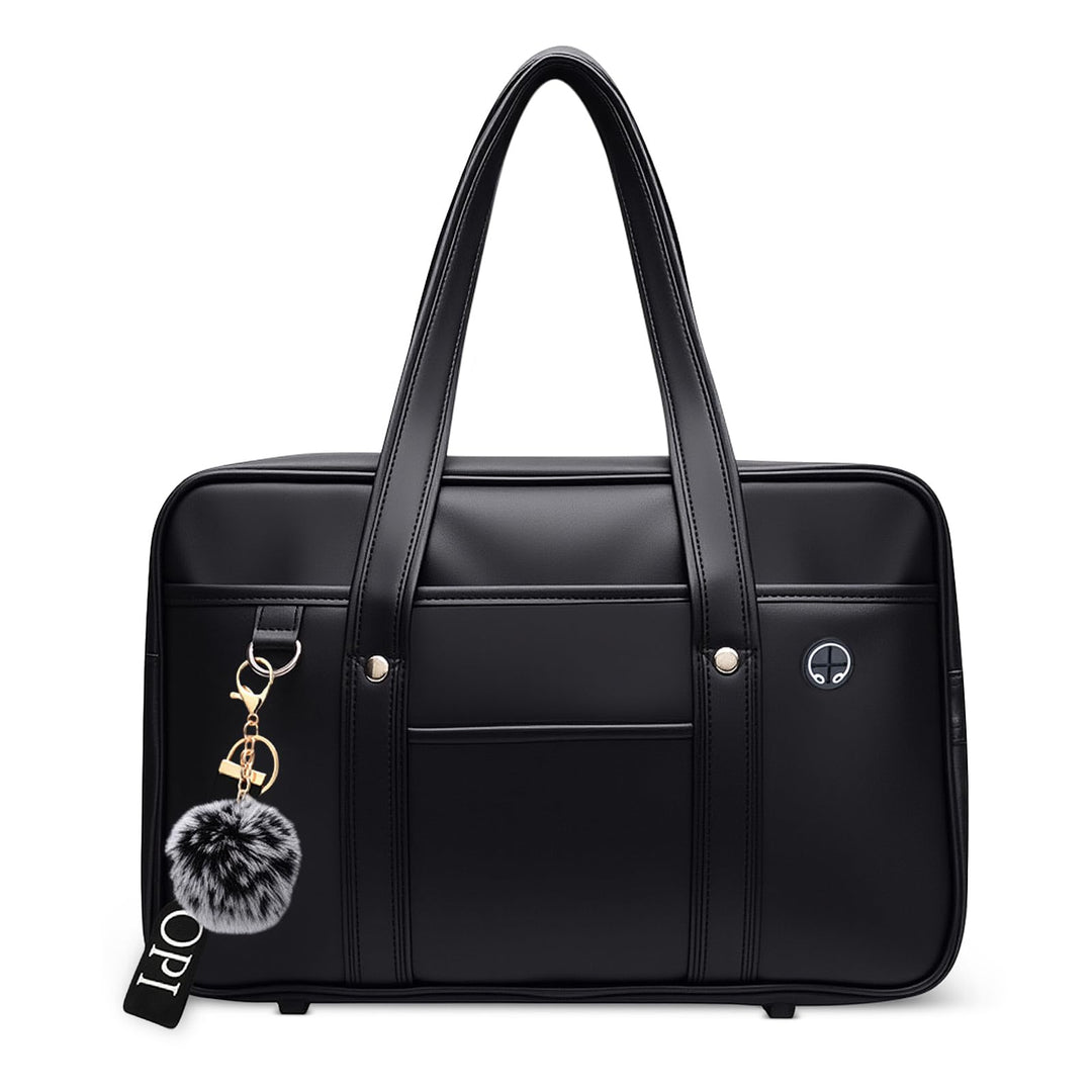 DIRRONA Damen Schultertasche Japanische Schule Handtasche Lässig Kawaii JK Tasche Grosse PU Leder Da