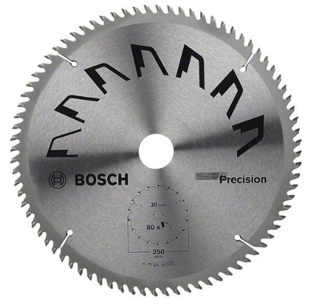 Bosch Accessories Bosch 2609256882 DIY Kreissägeblatt Precision 250 x 2 x 30/,Z80, 250 x 2 x 30/,Z80