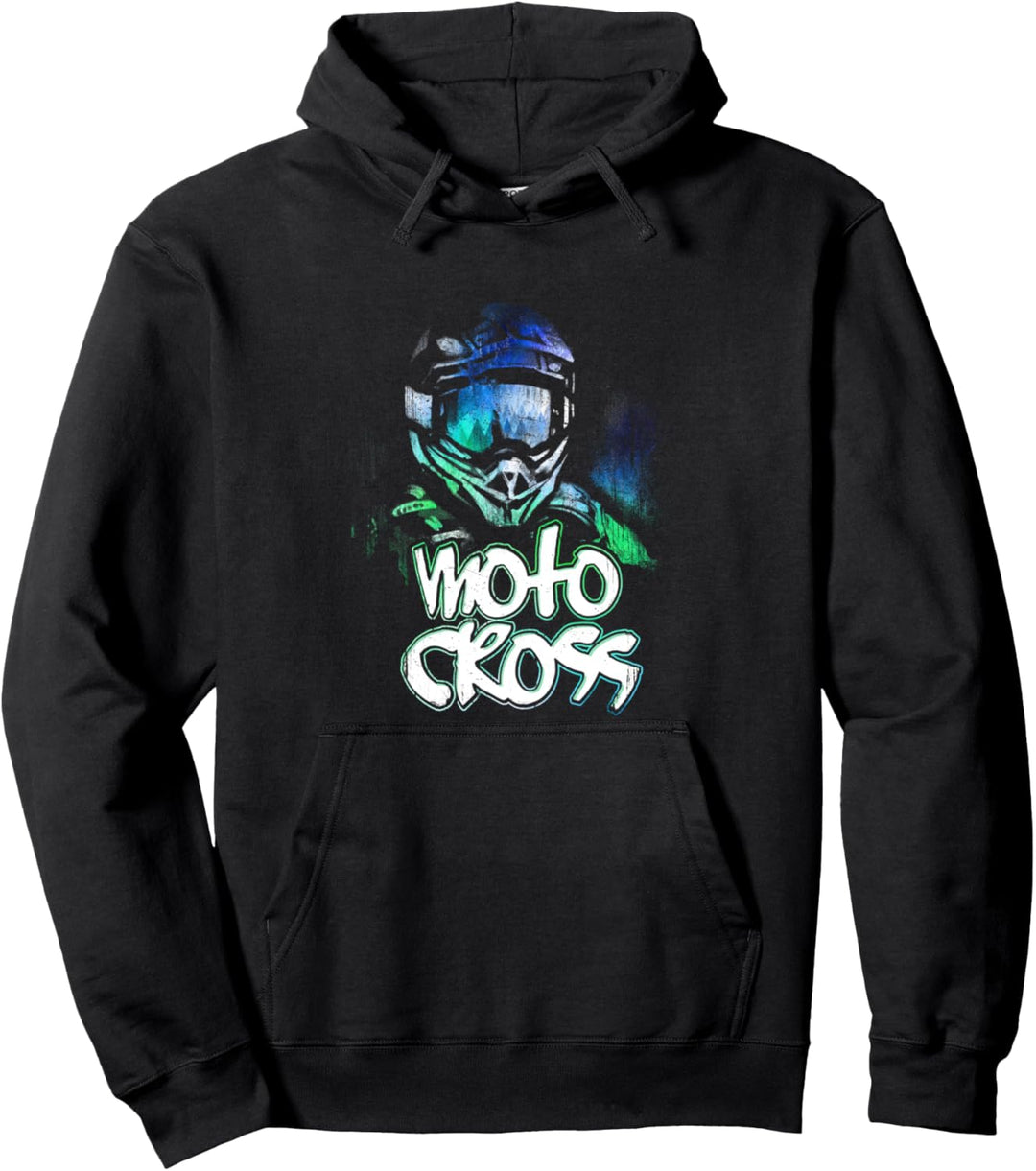 Off-road Motorrad Biker Enduro Supermoto Helm Motocross Pullover Hoodie