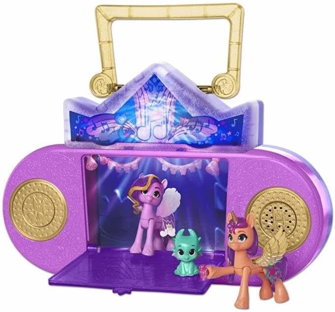 My little Pony – Entdecke Dein Ponyfunkeln Zaubermelodie Radio, Spielset mit Lichtern, Geräuschen, 3