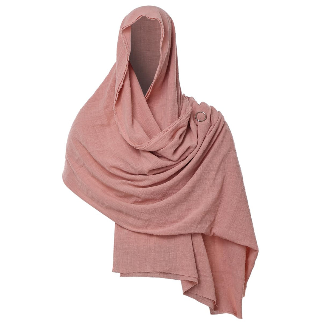 GRACEART Mittelalter Halstuch Tuch Kopftuch Renaissance Pirat Leintuch 230X130 cm Rosa, Rosa