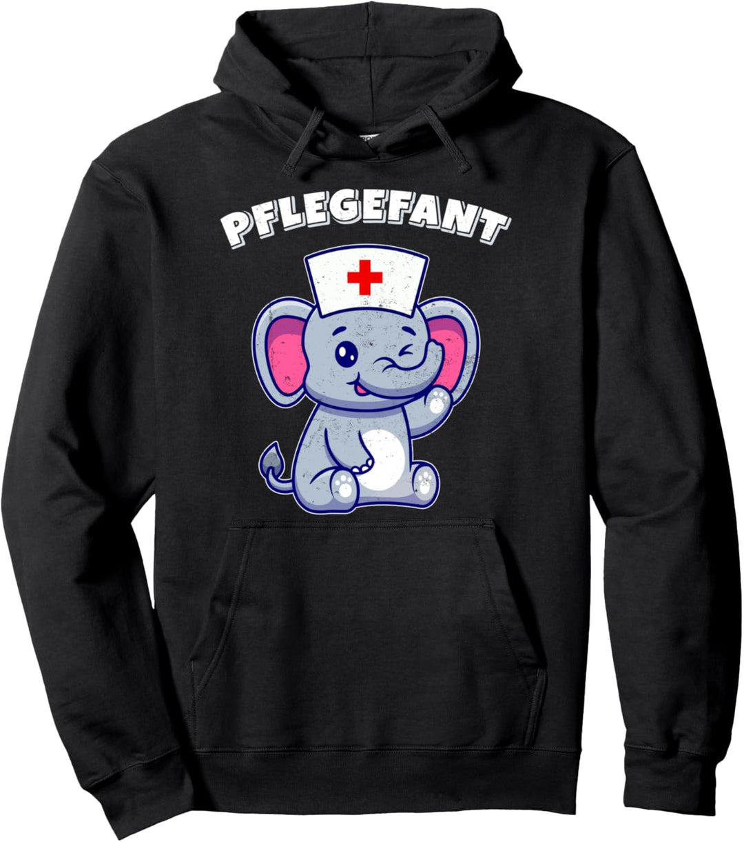 Pflegefant, Pflegekraft Azubi, Altenpflegerin Pullover Hoodie