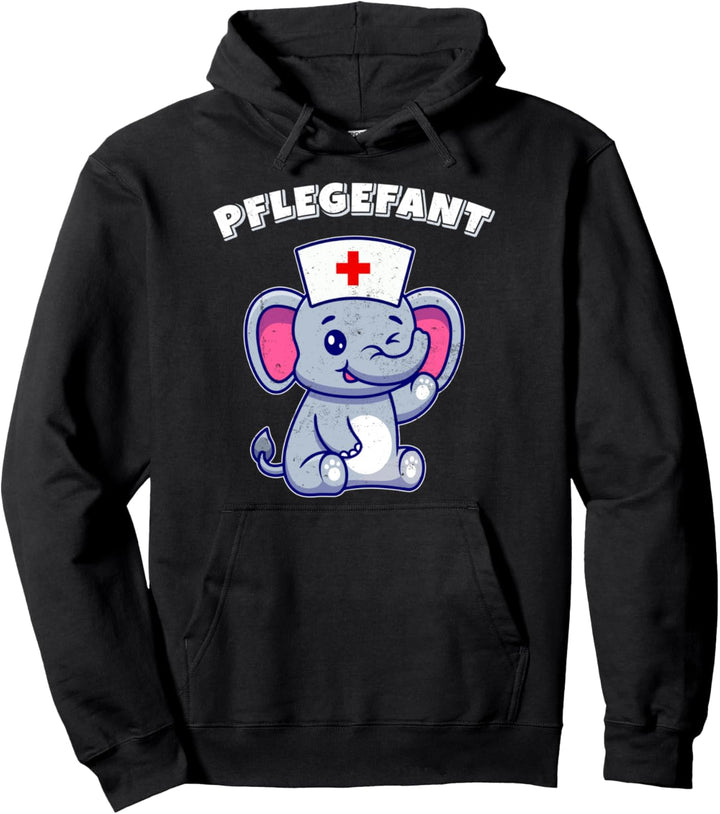 Pflegefant, Pflegekraft Azubi, Altenpflegerin Pullover Hoodie