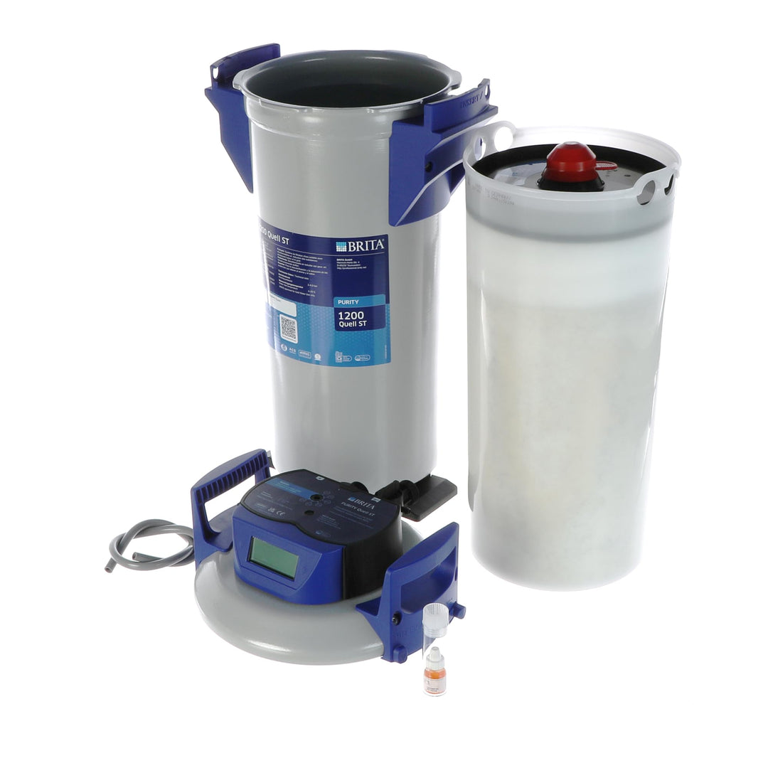 Brita 1009231 Purity 1200 Quell ST System mit MDU, professionelle Wasser