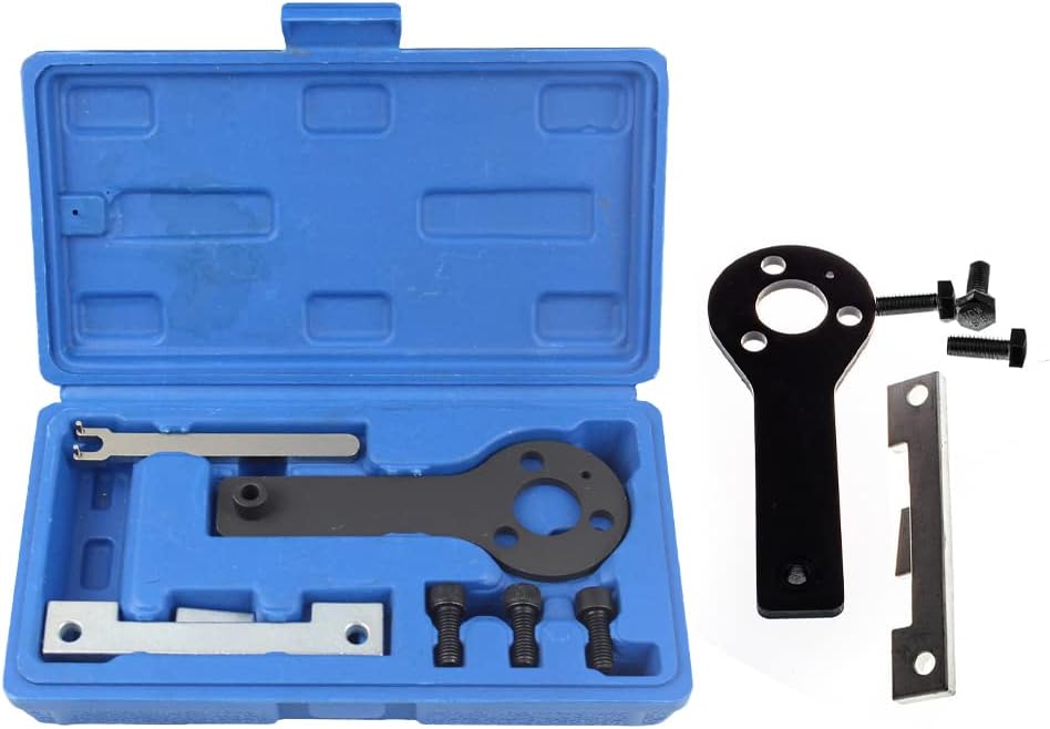 Mr Cartool Zahnriemen-Werkzeugsatz für Kfz, zur Ausrichtung von Nockenwelle / Kurbelwelle, Arretieru