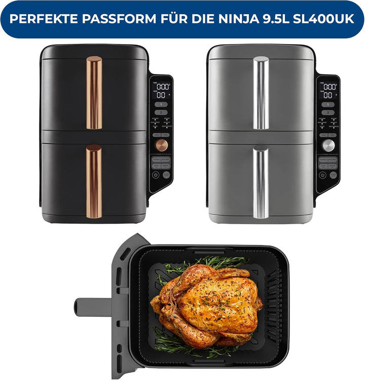 Ninja 9,5L SL400EU Silikonform | BPA-FREI | Hochwertige Materialien | 2,5mm dicke Silikon Backform |