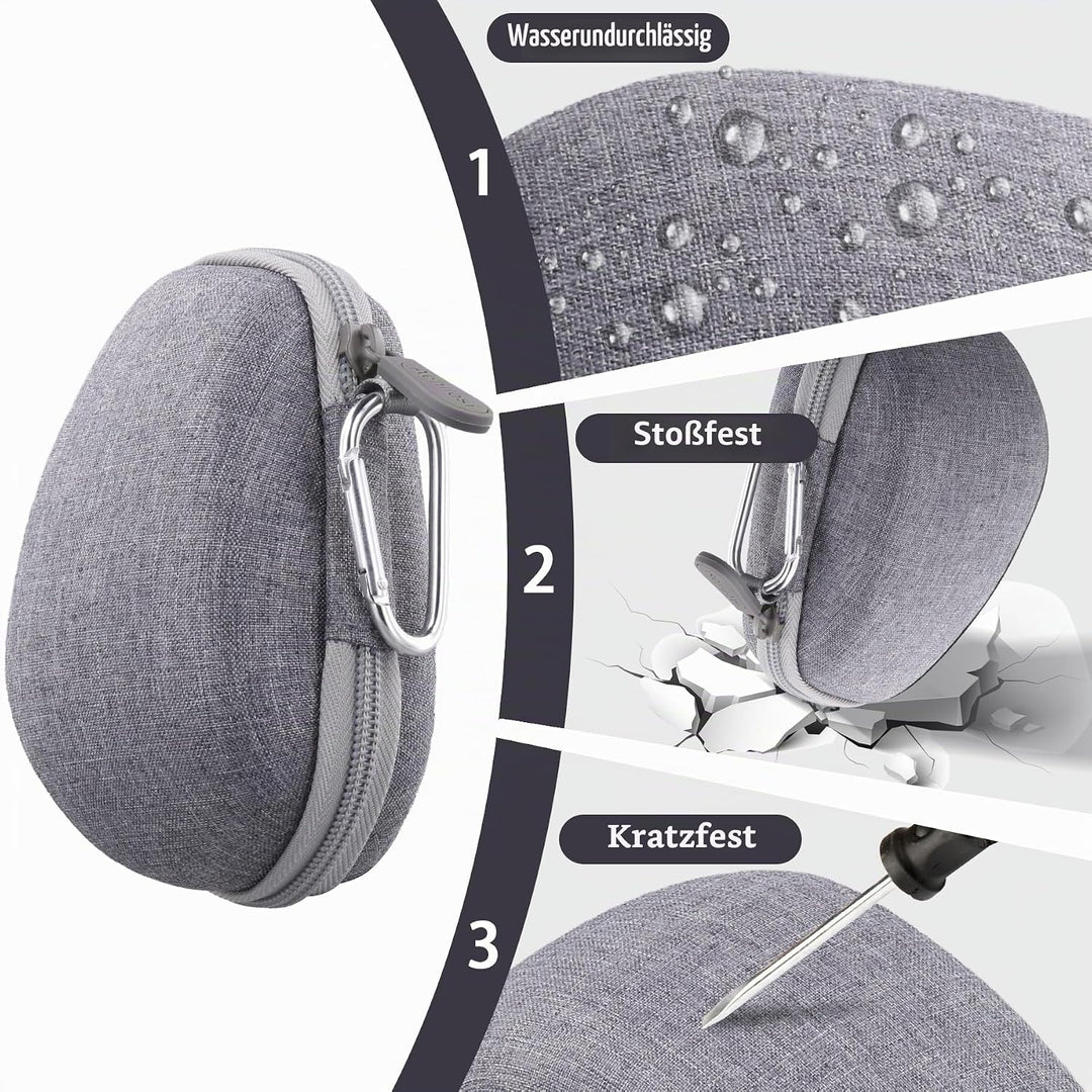 Aenllosi Hartschalen-Schutzhülle für kabellose Logitech MX Master 4/3/3S/2S-Maus, Grau (nur Hülle),