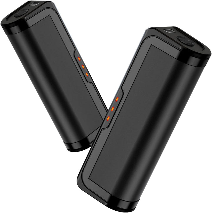Jonwall Handwärmer Wiederaufladbar 2er-Pack, Tragbare Elektrische USB Taschenwärmer Mit 3 Wärmestufe