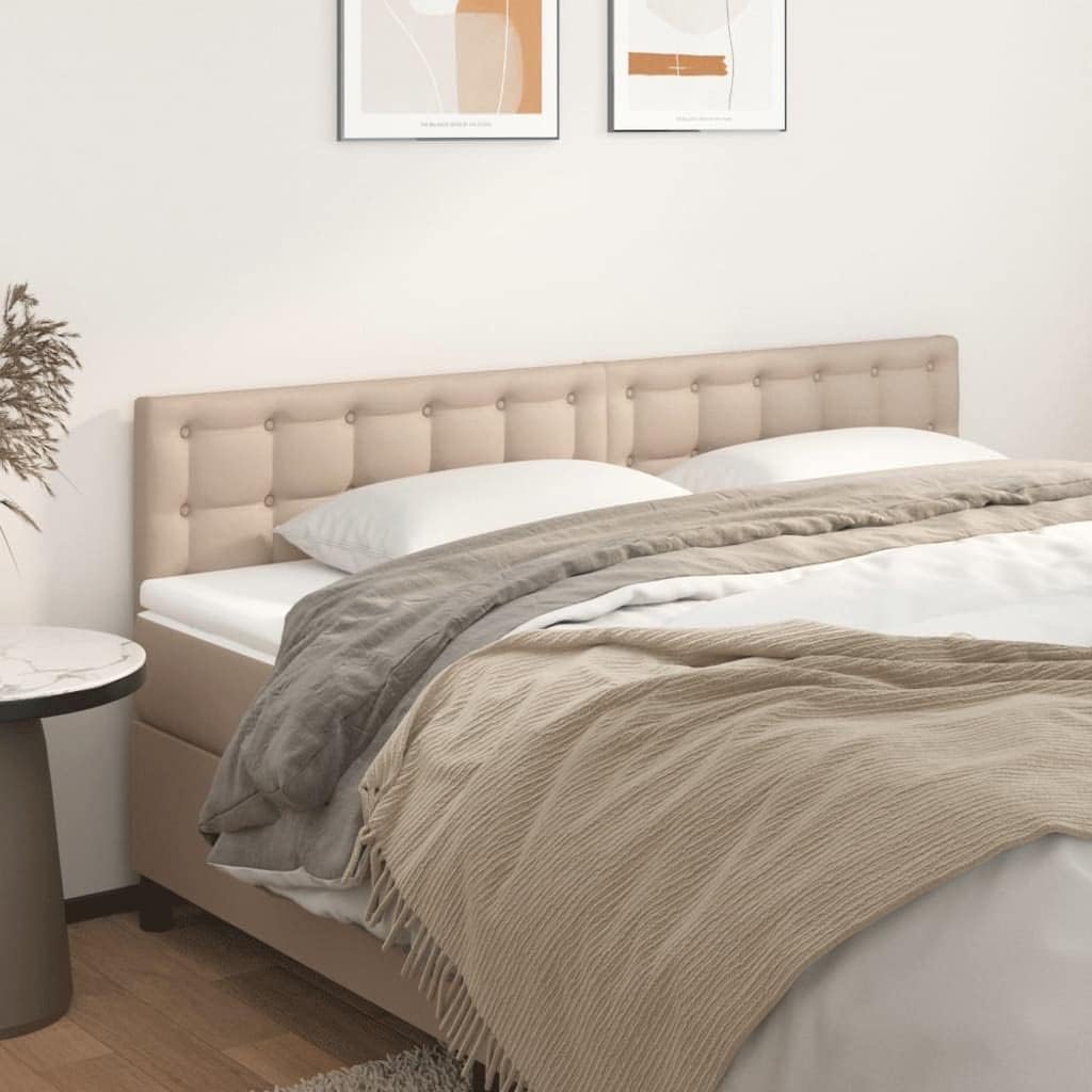 vidaXL 2X Kopfteil Polsterkopfteil Bettkopfteil Bett Betthaupt Schlafzimmer Bettgestell Bettrahmen B
