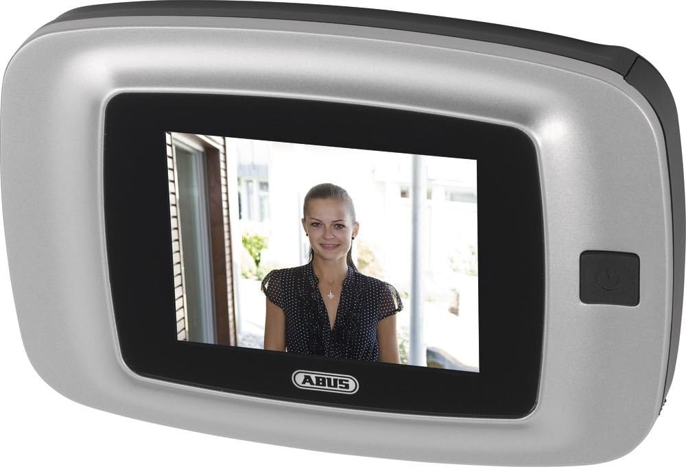 ABUS 38824 Digitaler Türspion DTS2814rec, Silber, Silber