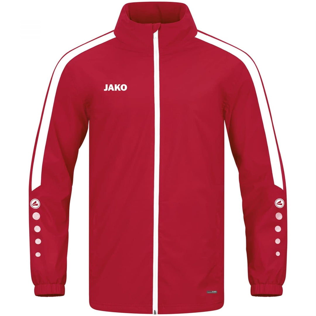 JAKO Power Allwetterjacke Herren S Rot, S Rot