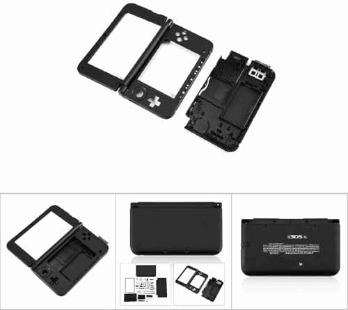 Nintendo 3DS XL Gehäuseabdeckung Reparaturteile - Strapazierfähiges ABS-Material, alle Tasten enthal