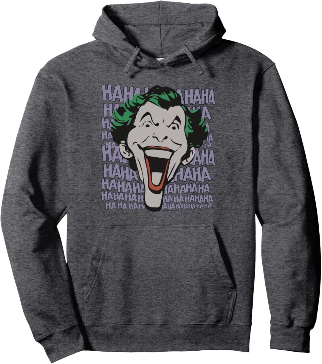 Batman the Joker Dastardly Merriment Pullover Hoodie