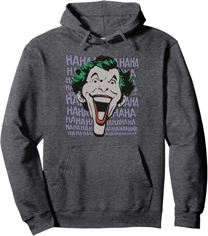 Batman the Joker Dastardly Merriment Pullover Hoodie