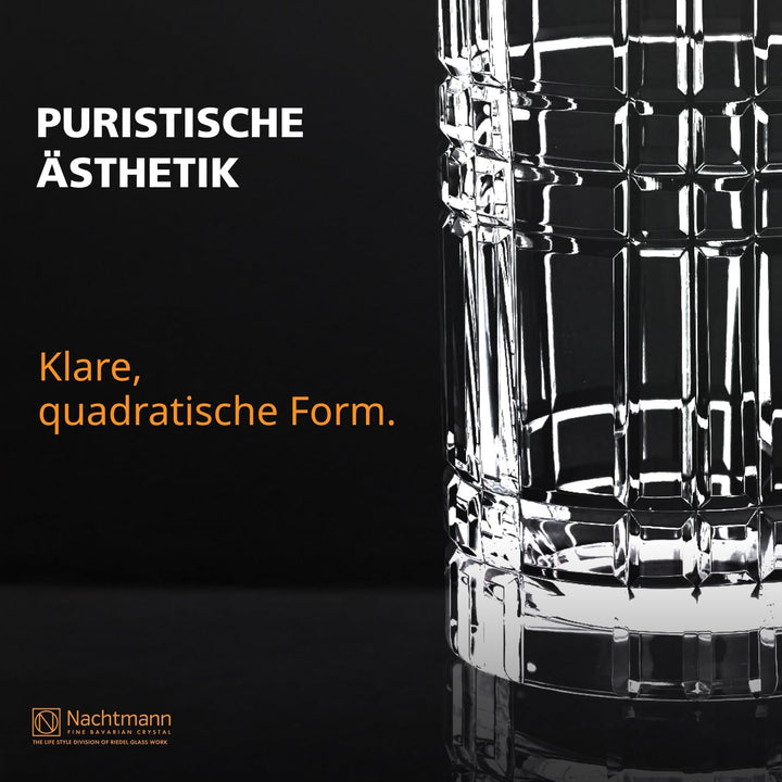 Spiegelau & Nachtmann, Vase, Kristallglas, 28 cm, Square, 0097782-0 28 cm Vase, 28 cm Vase