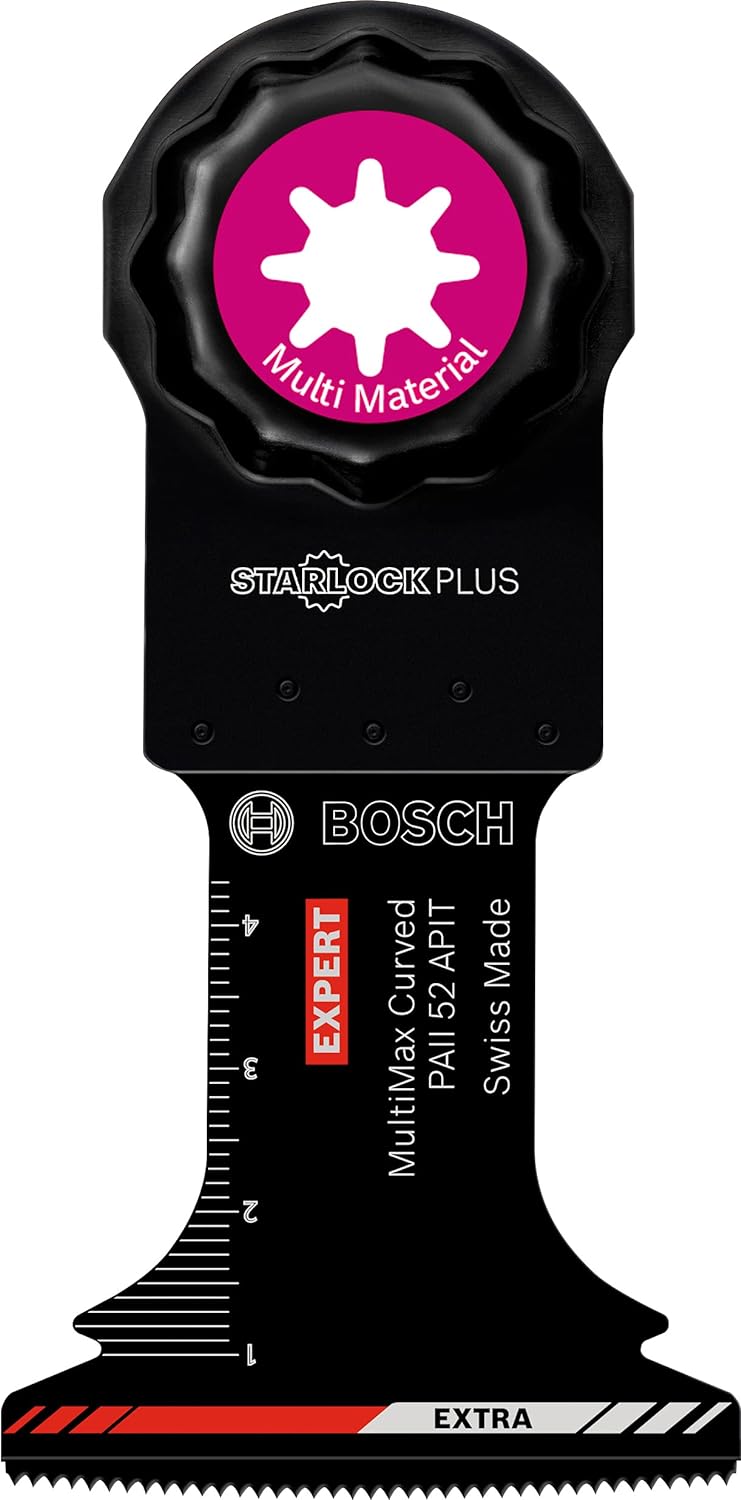 Bosch Professional 1x Sägeblatt Expert MultiMax PAII 52 APIT (für Edelstahlbleche, Breite 52 mm, Zub