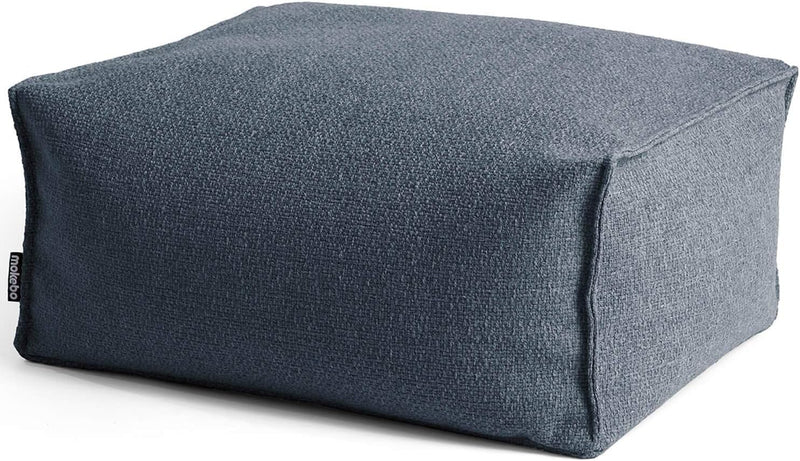 mokebo Pouf oder Hocker aus Recyclingstoff &