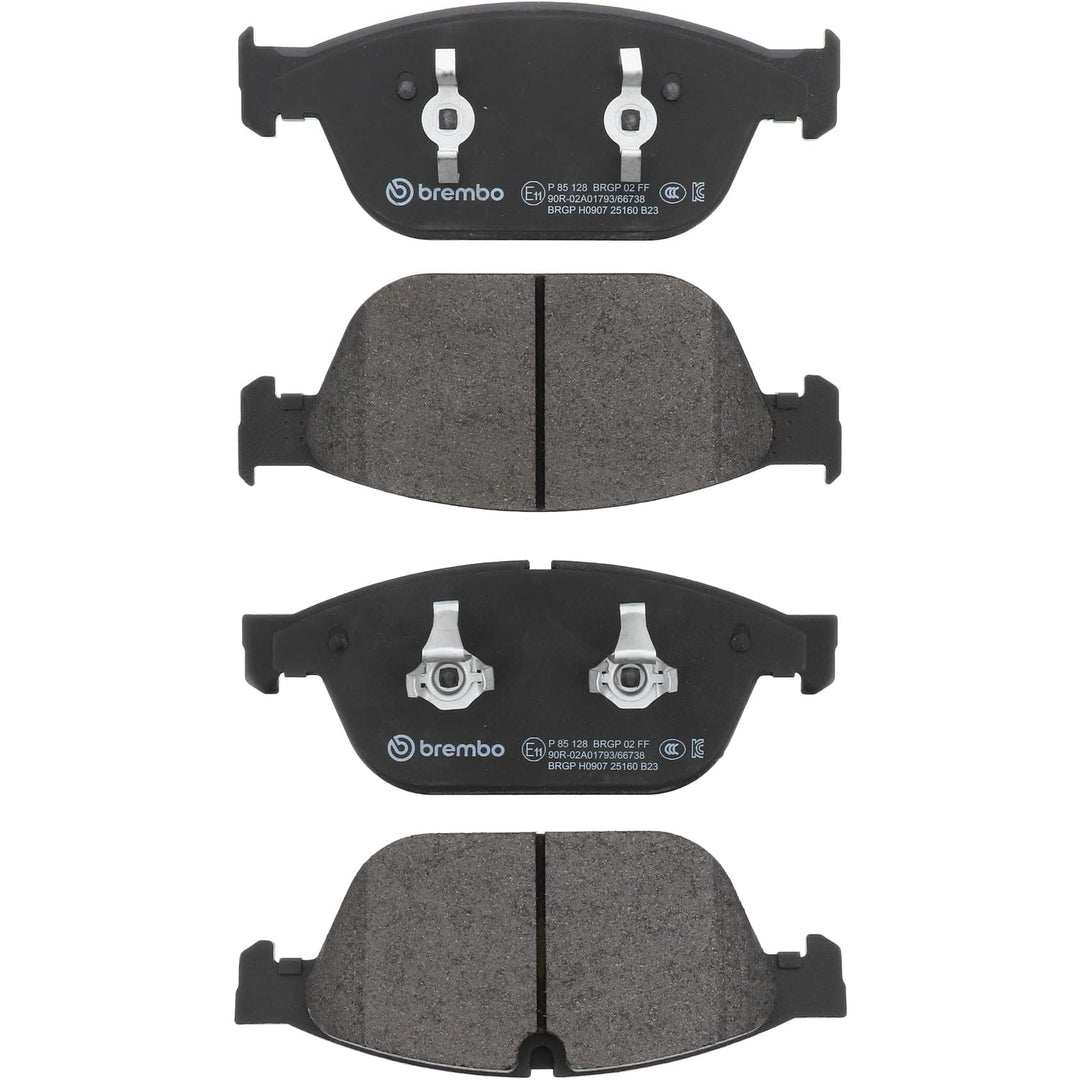 Brembo P85128 Vordere Bremsbeläge, Anzahl 4