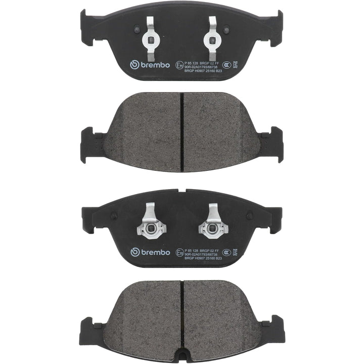 Brembo P85128 Vordere Bremsbeläge, Anzahl 4
