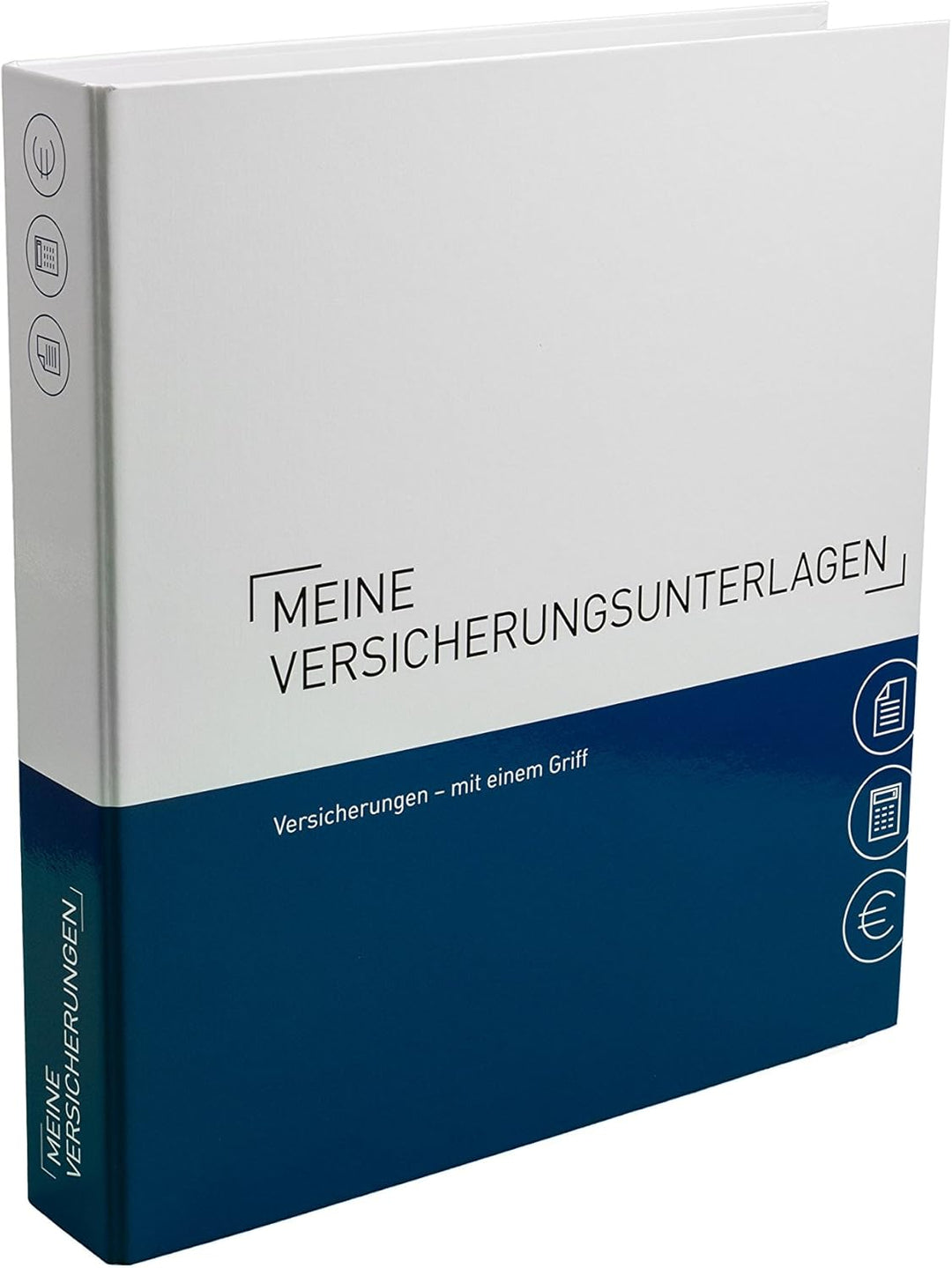 6er-Pack Themenringbücher mit Register für Versicherungen/Steuern/Vorsorge/Finanzen/Dokumente/Betrie