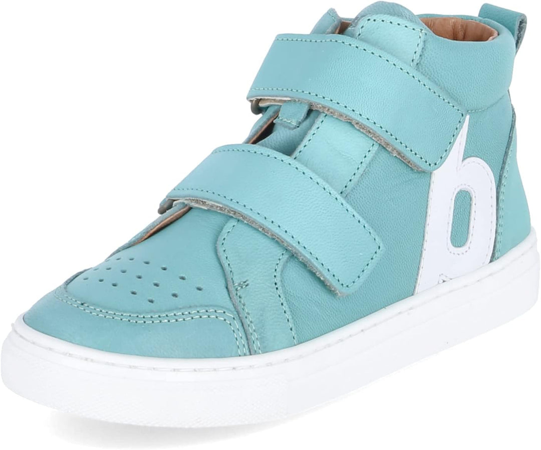 Bisgaard Jungen Jaxon S Sneaker 27 EU Turquoise, 27 EU Turquoise