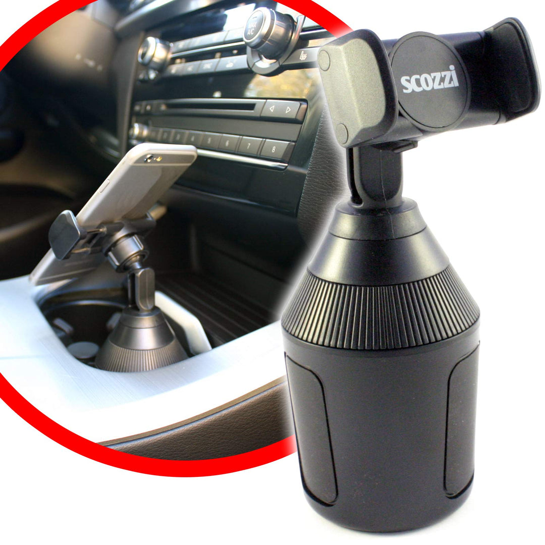 Handyhalterung Auto Getränkehalter Dosenhalter Handy KFZ Halterung Halter zB kompatibel mit Samsung