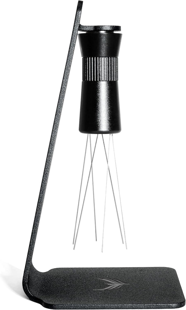 WDT Tool Espresso Distribution Tool – Verstellbarer Kaffee Nadelverteiler 0.25mm & 0.4mm, Magnetisch