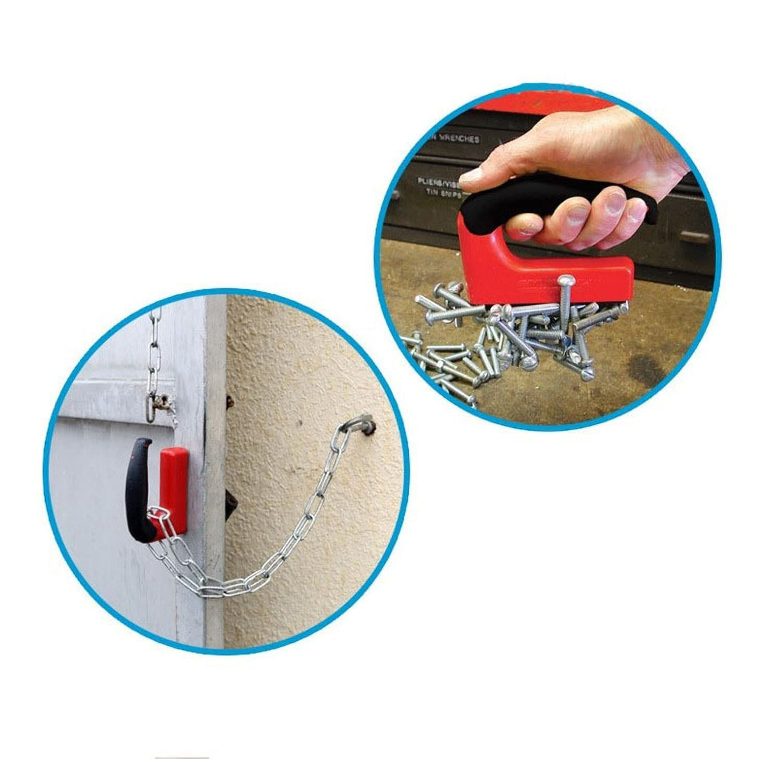 Gummigriff-Magnet 72,6 kg | starker Magnet mit Griff